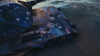 2D-стиль «Элемент воды» из патча 1.14 World of Tanks 2D-стиль «Элемент воды» из патча 1.14 World of Tanks