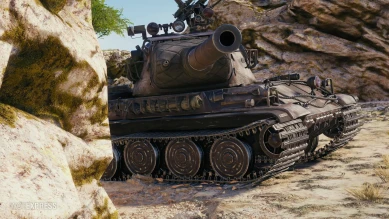 Историчный 3D-стиль «Гасконец» для танка AMX M4 mle. 54 в World of Tanks Историчный 3D-стиль «Гасконец» для танка AMX M4 mle. 54 в World of Tanks