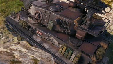 Историчный 3D-стиль «Гасконец» для танка AMX M4 mle. 54 в World of Tanks Историчный 3D-стиль «Гасконец» для танка AMX M4 mle. 54 в World of Tanks