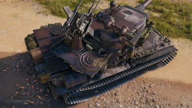 Историчный 3D-стиль «Гасконец» для танка AMX M4 mle. 54 в World of Tanks Историчный 3D-стиль «Гасконец» для танка AMX M4 mle. 54 в World of Tanks