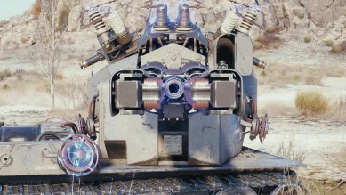 Обычный босс: Blitzträger auf E 110 из фан-режима «Возвращение Ваффентрагера» в World of Tanks Обычный босс: Blitzträger auf E 110 из фан-режима «Возвращение Ваффентрагера» в World of Tanks