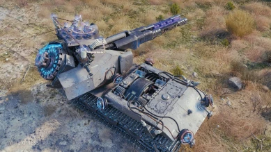 Обычный босс: Blitzträger auf E 110 из фан-режима «Возвращение Ваффентрагера» в World of Tanks Обычный босс: Blitzträger auf E 110 из фан-режима «Возвращение Ваффентрагера» в World of Tanks