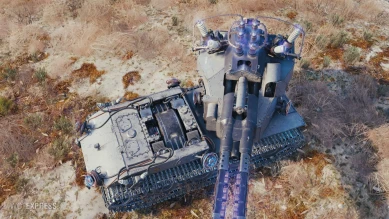 Обычный босс: Blitzträger auf E 110 из фан-режима «Возвращение Ваффентрагера» в World of Tanks Обычный босс: Blitzträger auf E 110 из фан-режима «Возвращение Ваффентрагера» в World of Tanks