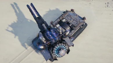 Обычный босс: Blitzträger auf E 110 из фан-режима «Возвращение Ваффентрагера» в World of Tanks Обычный босс: Blitzträger auf E 110 из фан-режима «Возвращение Ваффентрагера» в World of Tanks