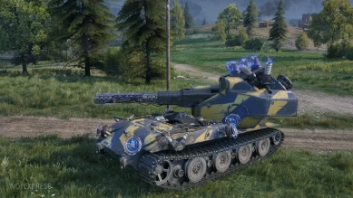 Редкий босс: Blitzträger auf E 220 из фан-режима «Возвращение Ваффентрагера» в World of Tanks Редкий босс: Blitzträger auf E 220 из фан-режима «Возвращение Ваффентрагера» в World of Tanks