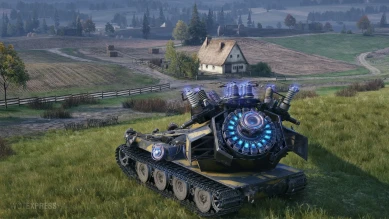 Редкий босс: Blitzträger auf E 220 из фан-режима «Возвращение Ваффентрагера» в World of Tanks Редкий босс: Blitzträger auf E 220 из фан-режима «Возвращение Ваффентрагера» в World of Tanks