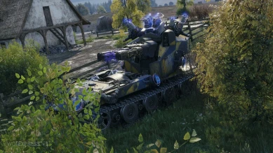 Редкий босс: Blitzträger auf E 220 из фан-режима «Возвращение Ваффентрагера» в World of Tanks Редкий босс: Blitzträger auf E 220 из фан-режима «Возвращение Ваффентрагера» в World of Tanks