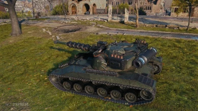 Вымышленный 3D-стиль «Foudre» на Bat.-Châtillon 25 t. в World of Tanks Вымышленный 3D-стиль «Foudre» на Bat.-Châtillon 25 t. в World of Tanks