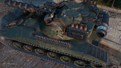 Вымышленный 3D-стиль «Foudre» на Bat.-Châtillon 25 t. в World of Tanks Вымышленный 3D-стиль «Foudre» на Bat.-Châtillon 25 t. в World of Tanks