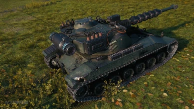 Вымышленный 3D-стиль «Foudre» на Bat.-Châtillon 25 t. в World of Tanks Вымышленный 3D-стиль «Foudre» на Bat.-Châtillon 25 t. в World of Tanks