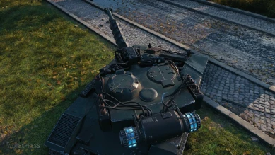 Вымышленный 3D-стиль «Foudre» на Bat.-Châtillon 25 t. в World of Tanks Вымышленный 3D-стиль «Foudre» на Bat.-Châtillon 25 t. в World of Tanks