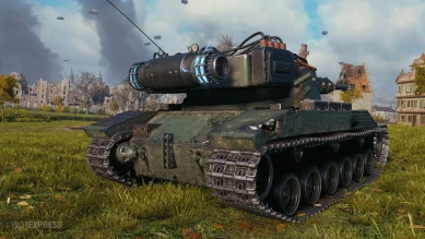 Вымышленный 3D-стиль «Foudre» на Bat.-Châtillon 25 t. в World of Tanks Вымышленный 3D-стиль «Foudre» на Bat.-Châtillon 25 t. в World of Tanks