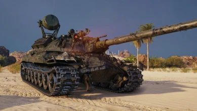 Вымышленный 3D-стиль «Риолит» на ИС-7 в World of Tanks Вымышленный 3D-стиль «Риолит» на ИС-7 в World of Tanks