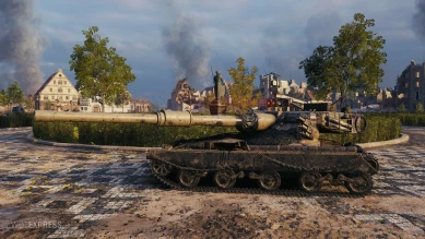 Вымышленный 3D-стиль «Пойнтер» на Manticore в World of Tanks Вымышленный 3D-стиль «Пойнтер» на Manticore в World of Tanks