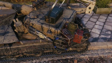 Вымышленный 3D-стиль «Пойнтер» на Manticore в World of Tanks Вымышленный 3D-стиль «Пойнтер» на Manticore в World of Tanks