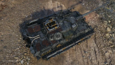 Вымышленный 3D-стиль «Nox Tenebris» на King Tiger (захваченный) в World of Tanks Вымышленный 3D-стиль «Nox Tenebris» на King Tiger (захваченный) в World of Tanks