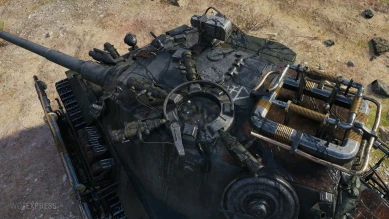 Вымышленный 3D-стиль «Nox Tenebris» на King Tiger (захваченный) в World of Tanks Вымышленный 3D-стиль «Nox Tenebris» на King Tiger (захваченный) в World of Tanks