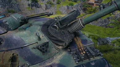 Историчный 3D-стиль «Хэлрейзер» для танка M60 в World of Tanks Историчный 3D-стиль «Хэлрейзер» для танка M60 в World of Tanks