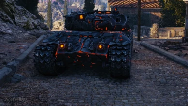 Вымышленный 3D-стиль «Гарм» для танка Kampfpanzer 50 t в World of Tanks Вымышленный 3D-стиль «Гарм» для танка Kampfpanzer 50 t в World of Tanks