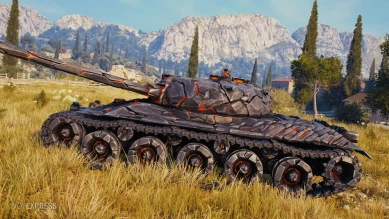 Вымышленный 3D-стиль «Гарм» для танка Kampfpanzer 50 t в World of Tanks Вымышленный 3D-стиль «Гарм» для танка Kampfpanzer 50 t в World of Tanks