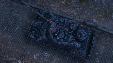 Вымышленный 3D-стиль «Гарм» для танка Kampfpanzer 50 t в World of Tanks Вымышленный 3D-стиль «Гарм» для танка Kampfpanzer 50 t в World of Tanks