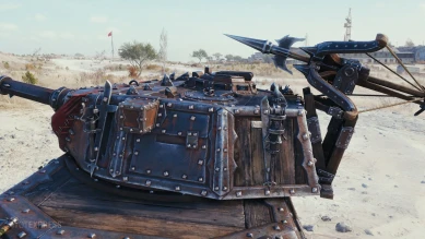 Вымышленный 3D-стиль «Char de Chastel» для танка AltProto AMX 30 в World of Tanks Вымышленный 3D-стиль «Char de Chastel» для танка AltProto AMX 30 в World of Tanks