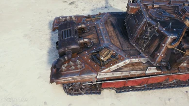 Вымышленный 3D-стиль «Char de Chastel» для танка AltProto AMX 30 в World of Tanks Вымышленный 3D-стиль «Char de Chastel» для танка AltProto AMX 30 в World of Tanks