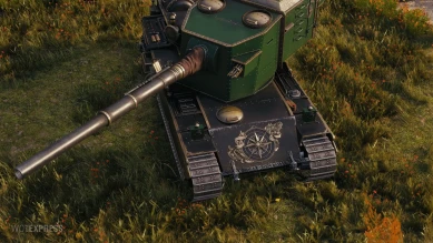 Вымышленный 3D-стиль «Дитя грома» для танка FV4005 Stage II в World of Tanks Вымышленный 3D-стиль «Дитя грома» для танка FV4005 Stage II в World of Tanks