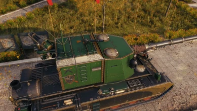 Вымышленный 3D-стиль «Дитя грома» для танка FV4005 Stage II в World of Tanks Вымышленный 3D-стиль «Дитя грома» для танка FV4005 Stage II в World of Tanks