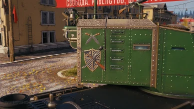 Вымышленный 3D-стиль «Дитя грома» для танка FV4005 Stage II в World of Tanks Вымышленный 3D-стиль «Дитя грома» для танка FV4005 Stage II в World of Tanks