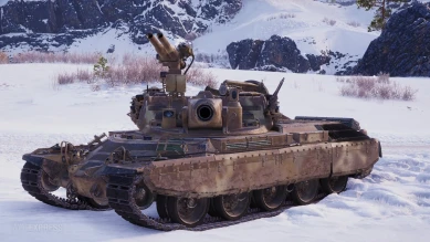 Историчный 3D-стиль «Фортуна» для танка Rinoceronte в World of Tanks Историчный 3D-стиль «Фортуна» для танка Rinoceronte в World of Tanks