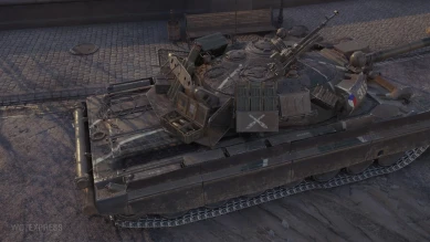 Историчный 3D-стиль «Хурикан» для танка Vz. 55 в World of Tanks Историчный 3D-стиль «Хурикан» для танка Vz. 55 в World of Tanks