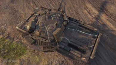 Историчный 3D-стиль «Хурикан» для танка Vz. 55 в World of Tanks Историчный 3D-стиль «Хурикан» для танка Vz. 55 в World of Tanks