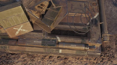 Историчный 3D-стиль «Хурикан» для танка Vz. 55 в World of Tanks Историчный 3D-стиль «Хурикан» для танка Vz. 55 в World of Tanks