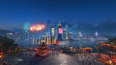 Абсолютно новый ангар в честь Китайского Нового года в World of Tanks Абсолютно новый ангар в честь Китайского Нового года в World of Tanks