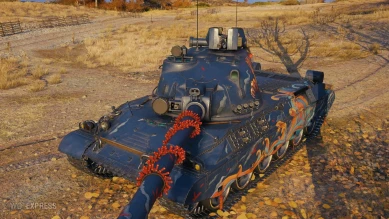 Вымышленный 3D-стиль «Коготь тигра» для танка WZ-114 в World of Tanks Вымышленный 3D-стиль «Коготь тигра» для танка WZ-114 в World of Tanks