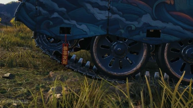 Вымышленный 3D-стиль «Коготь тигра» для танка WZ-114 в World of Tanks Вымышленный 3D-стиль «Коготь тигра» для танка WZ-114 в World of Tanks