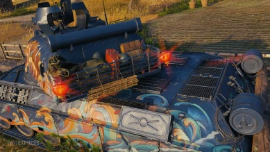 Вымышленный 3D-стиль «Коготь тигра» для танка WZ-114 в World of Tanks Вымышленный 3D-стиль «Коготь тигра» для танка WZ-114 в World of Tanks