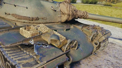 Расширенный 3D-стиль «Хэлхаунд» для танка T110E5 в World of Tanks Расширенный 3D-стиль «Хэлхаунд» для танка T110E5 в World of Tanks