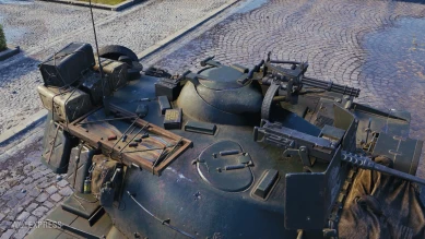 Расширенный 3D-стиль «Хэлхаунд» для танка T110E5 в World of Tanks Расширенный 3D-стиль «Хэлхаунд» для танка T110E5 в World of Tanks