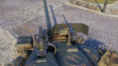 Расширенный 3D-стиль «Хэлхаунд» для танка T110E5 в World of Tanks Расширенный 3D-стиль «Хэлхаунд» для танка T110E5 в World of Tanks