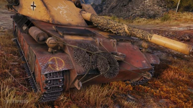 Расширенный 3D-стиль «Игельшнойцхен» для танка Rhm.-Borsig Waffenträger в World of Tanks Расширенный 3D-стиль «Игельшнойцхен» для танка Rhm.-Borsig Waffenträger в World of Tanks