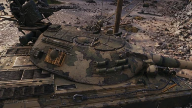 Расширенный 3D-стиль «Гранит» для танка Объект 277 в World of Tanks Расширенный 3D-стиль «Гранит» для танка Объект 277 в World of Tanks