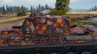 2D-стиль «Развивай мускулатуру» из обновления 1.16 в World of Tanks 2D-стиль «Развивай мускулатуру» из обновления 1.16 в World of Tanks