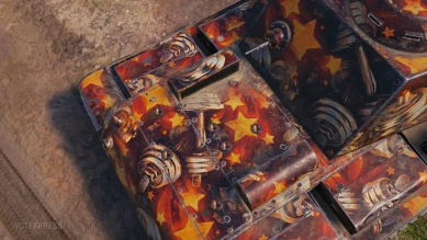 2D-стиль «Развивай мускулатуру» из обновления 1.16 в World of Tanks 2D-стиль «Развивай мускулатуру» из обновления 1.16 в World of Tanks