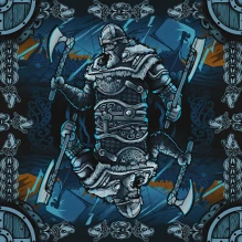 2D-стиль «Воин Севера» из 1.16.1 в World of Tanks 2D-стиль «Воин Севера» из 1.16.1 в World of Tanks