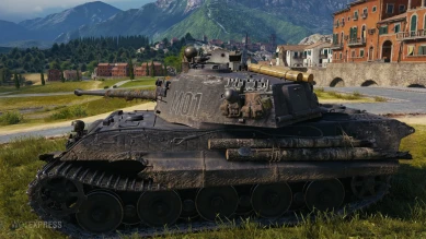 Историчный 3D-стиль «Кампфгруппа Schneide» для танка Историчный 3D-стиль «Кампфгруппа Schneide» для танка