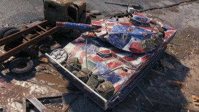 2D-стиль «Звёзды и полосы» из обновления 1.17 в World of Tanks 2D-стиль «Звёзды и полосы» из обновления 1.17 в World of Tanks