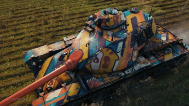 2D-стиль «Талисман трансляции» из обновления 1.17 в World of Tanks 2D-стиль «Талисман трансляции» из обновления 1.17 в World of Tanks