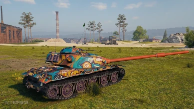 2D-стиль «Талисман трансляции» из обновления 1.17 в World of Tanks 2D-стиль «Талисман трансляции» из обновления 1.17 в World of Tanks